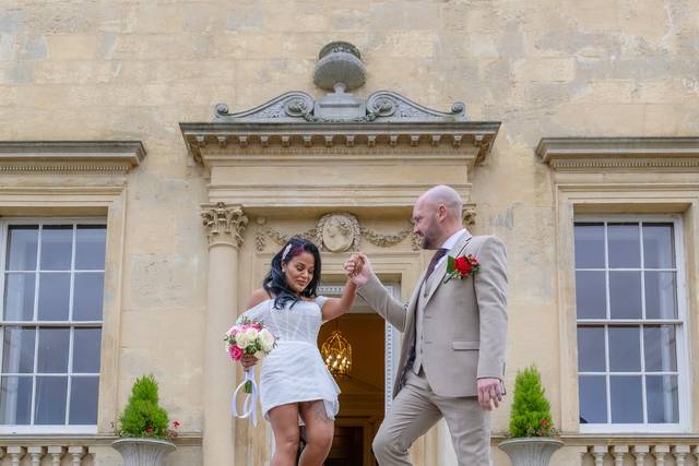 Bride and Groom portrait