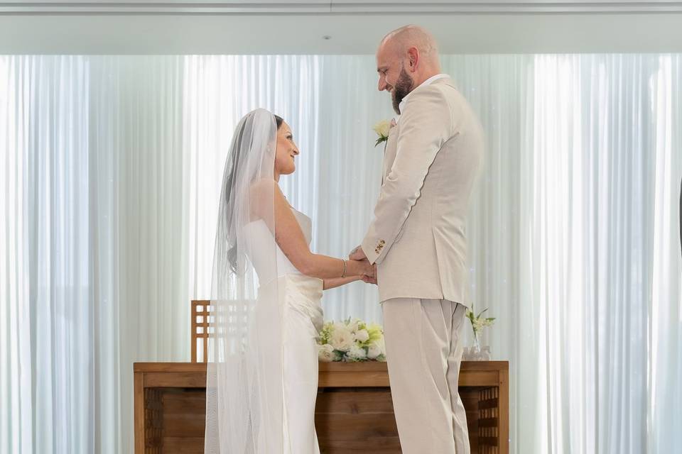 Bride and groom