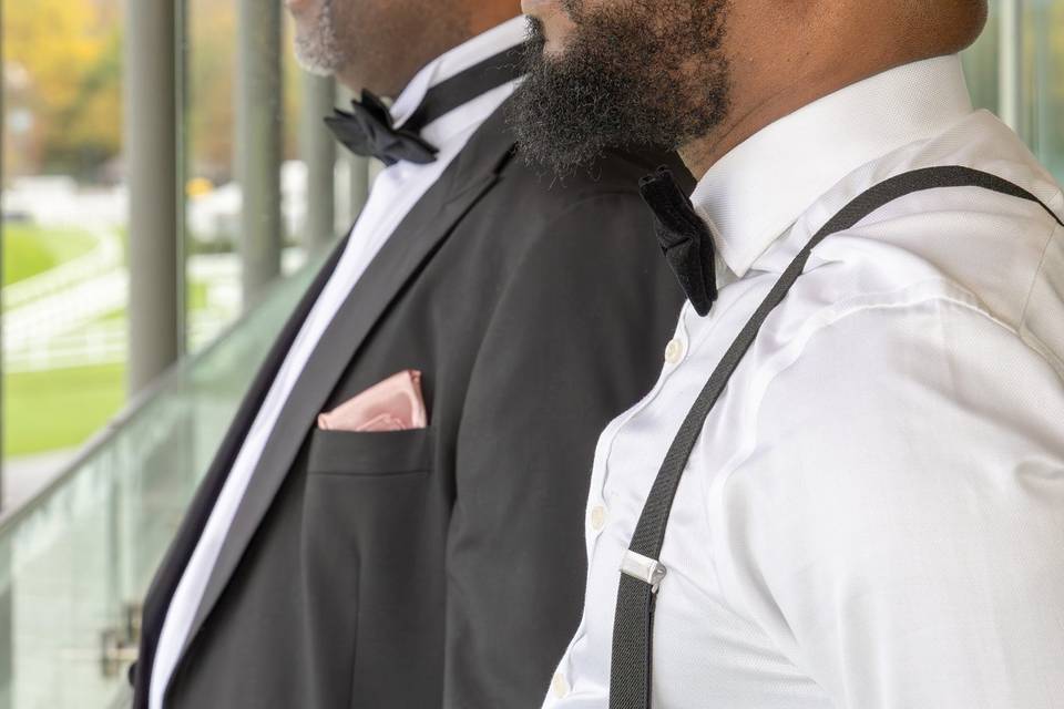 Groom and Dad