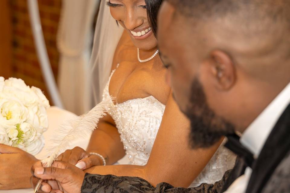 Bride and Groom