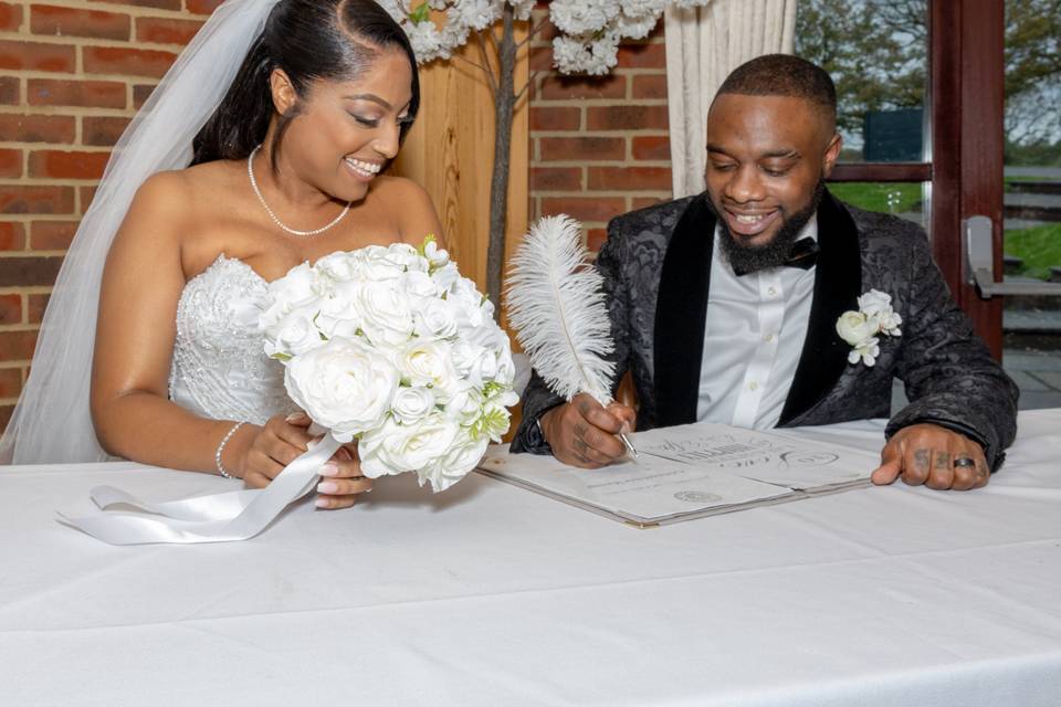 Bride and Groom