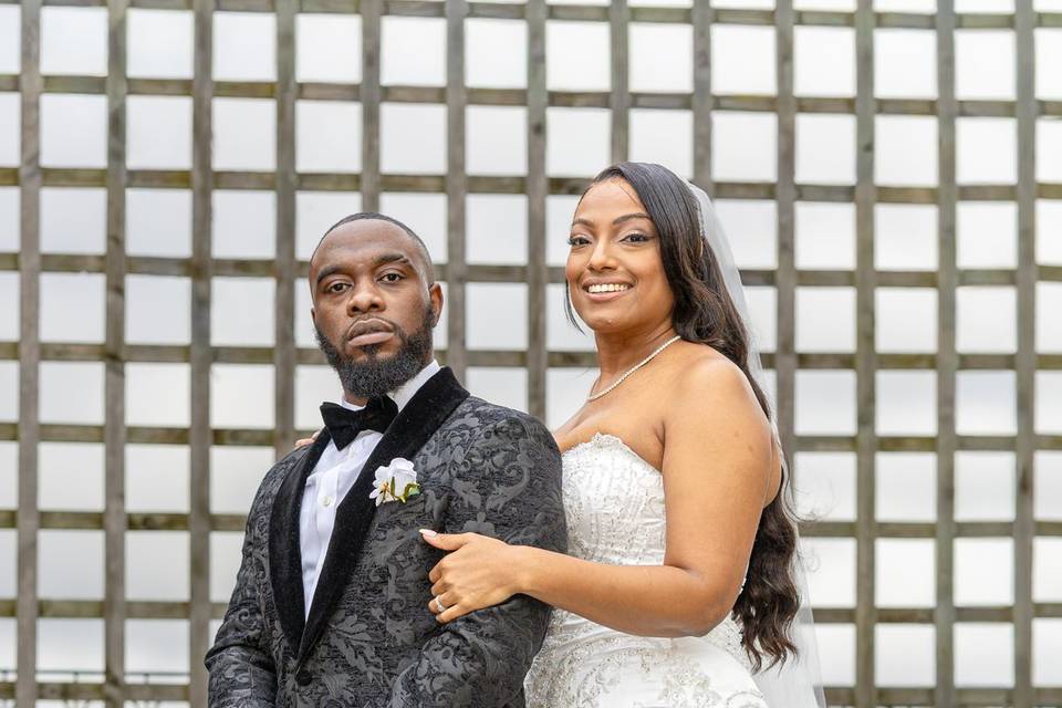 Bride and Groom portrait