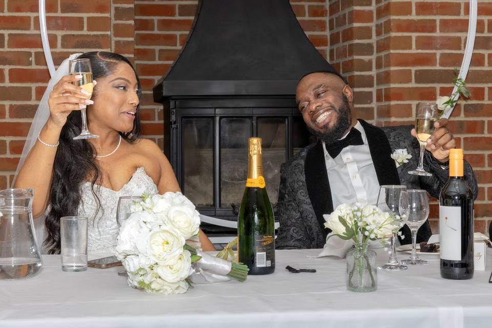 Bride and groom