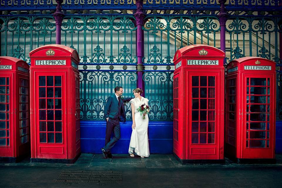 Four phone boxes!