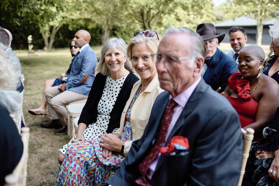 Fulbourn lodge outdoor ceremon