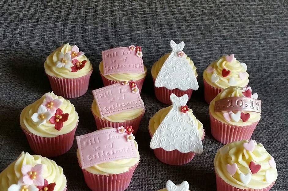 Hen Party cupcakes