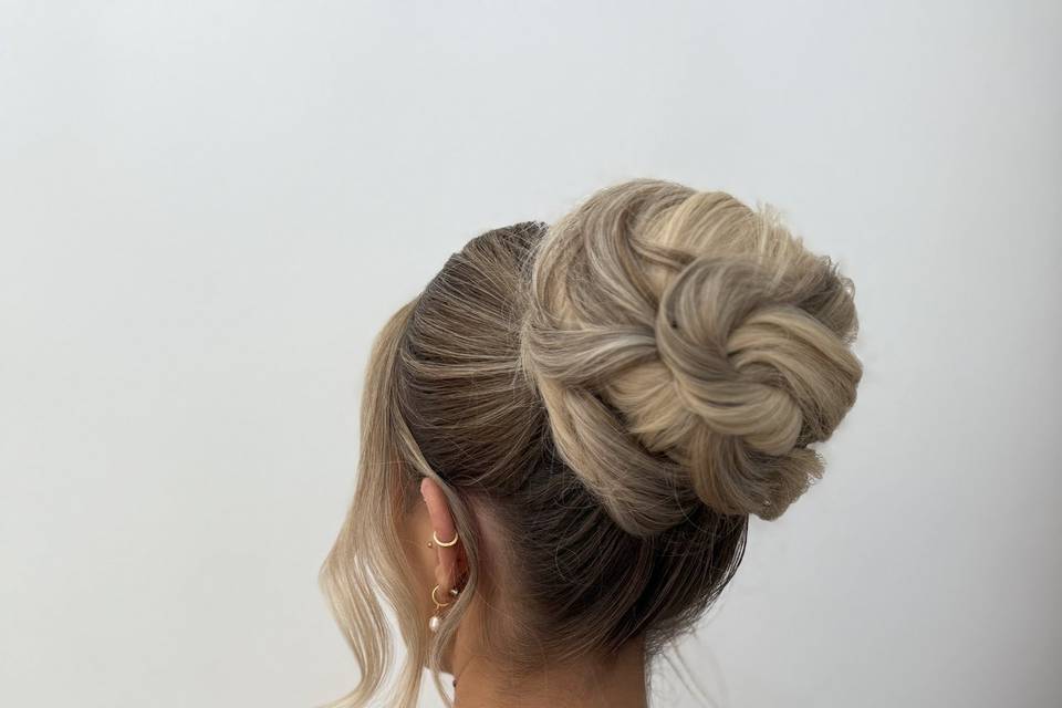 High bun