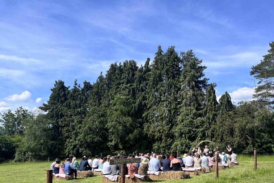 Outdoor ceremonies