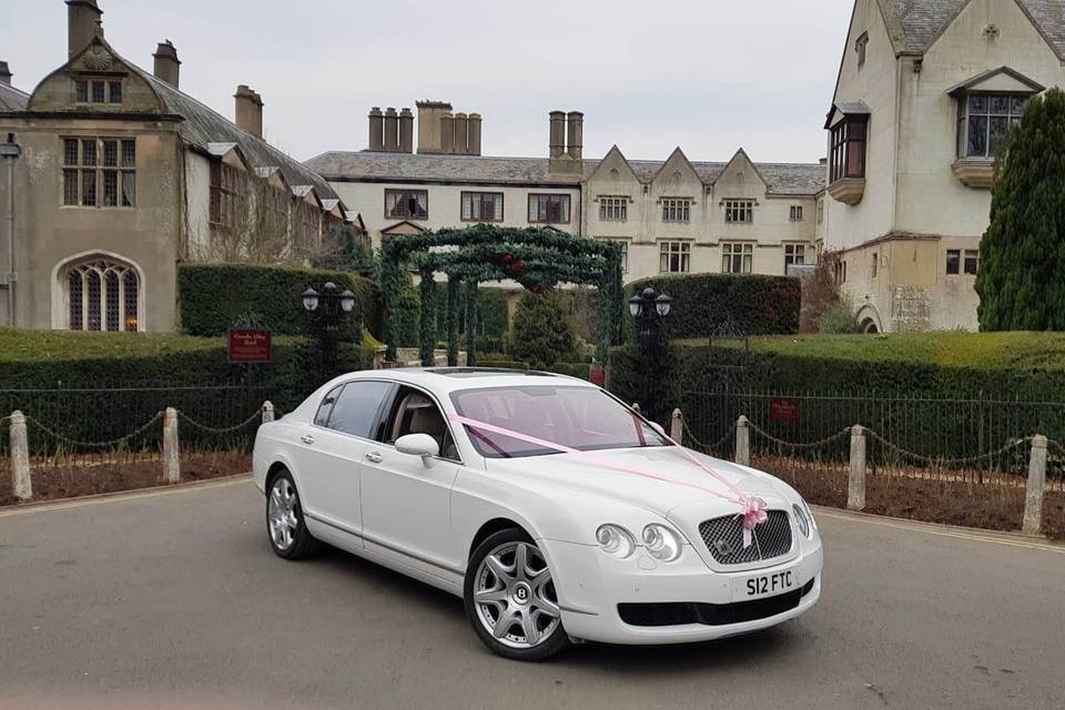 Bentley Flying Spur luxury wedding car