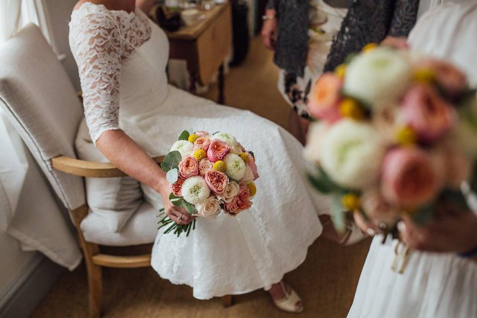 Shrewsbury bridal bouquet