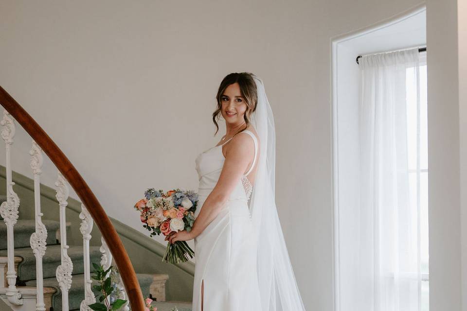 Staircase at Hawkstone Hall