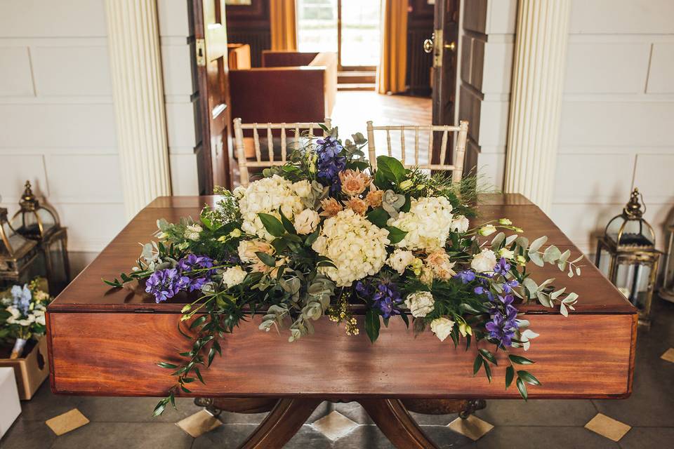 Davenport House Wedding flower