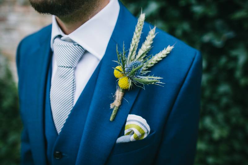 Grooms buttonhole