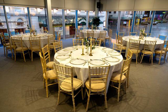Adelphi Reception, Lyceum view