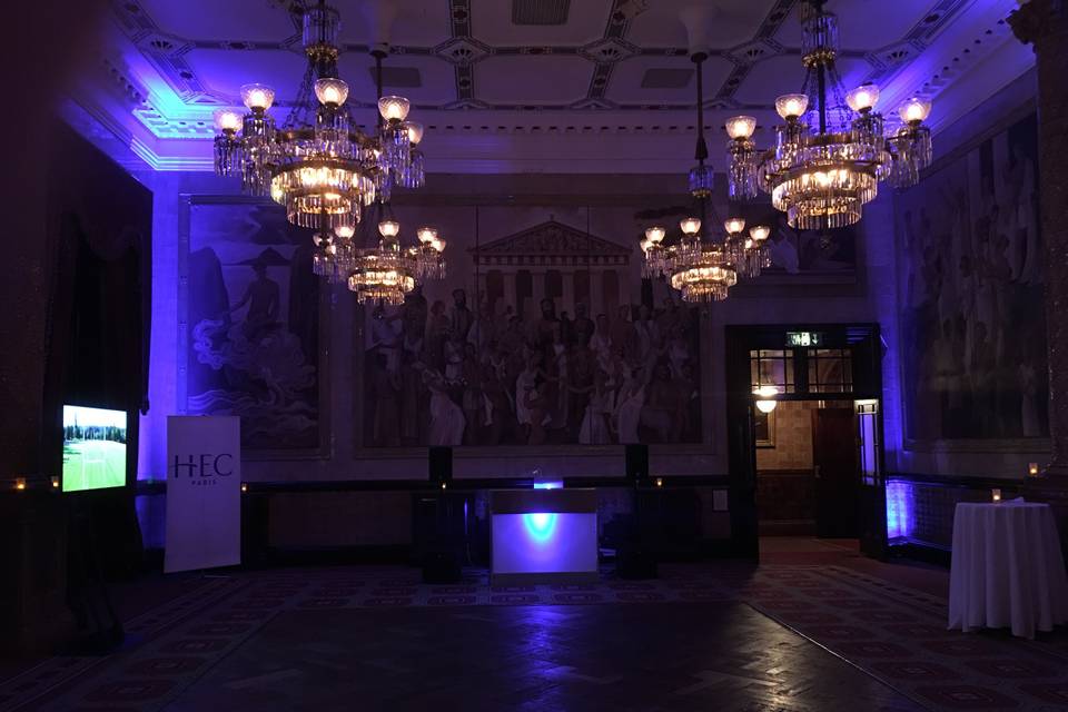 DJ Setup at Royal Horseguards