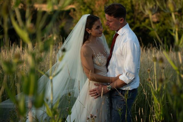 Couple shot at sunset