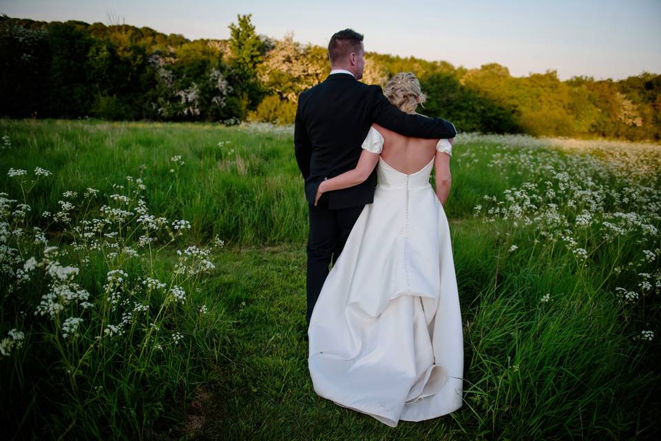 Golden hour couple shot