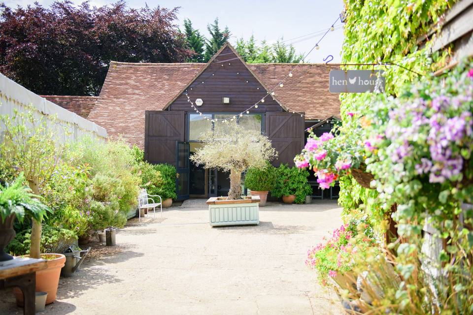 Monkton Barn in June