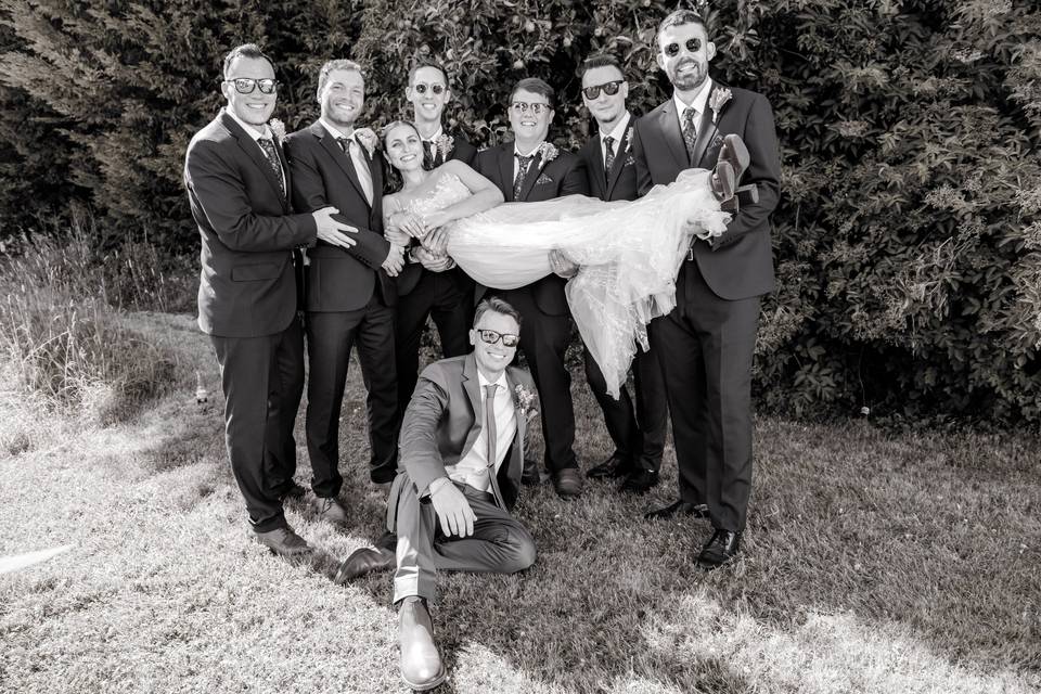 Bride and Ushers
