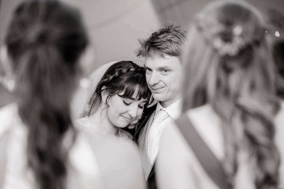 Candid couple shot