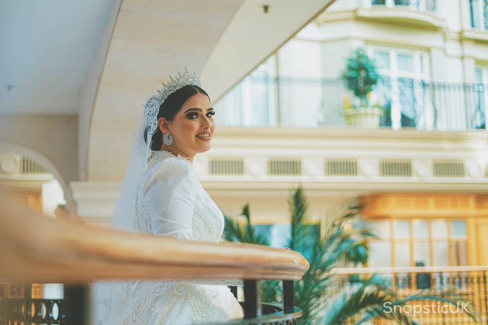 Beautiful bride & venue