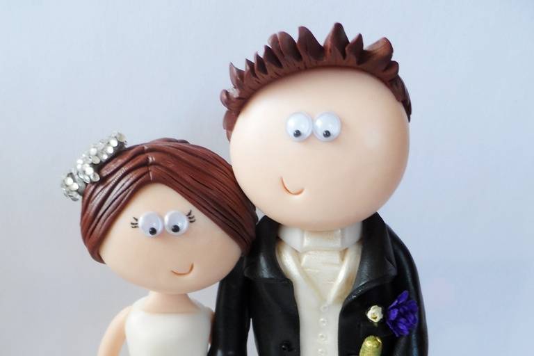 Googly Gifts Wedding Cake Toppers in West Yorkshire - Wedding Cakes |  