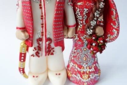 custom India style wedding cake topper - Mini me dolls | Custom wedding cake  toppers | custom action figurines | Personalized Figures | Minime4u.com