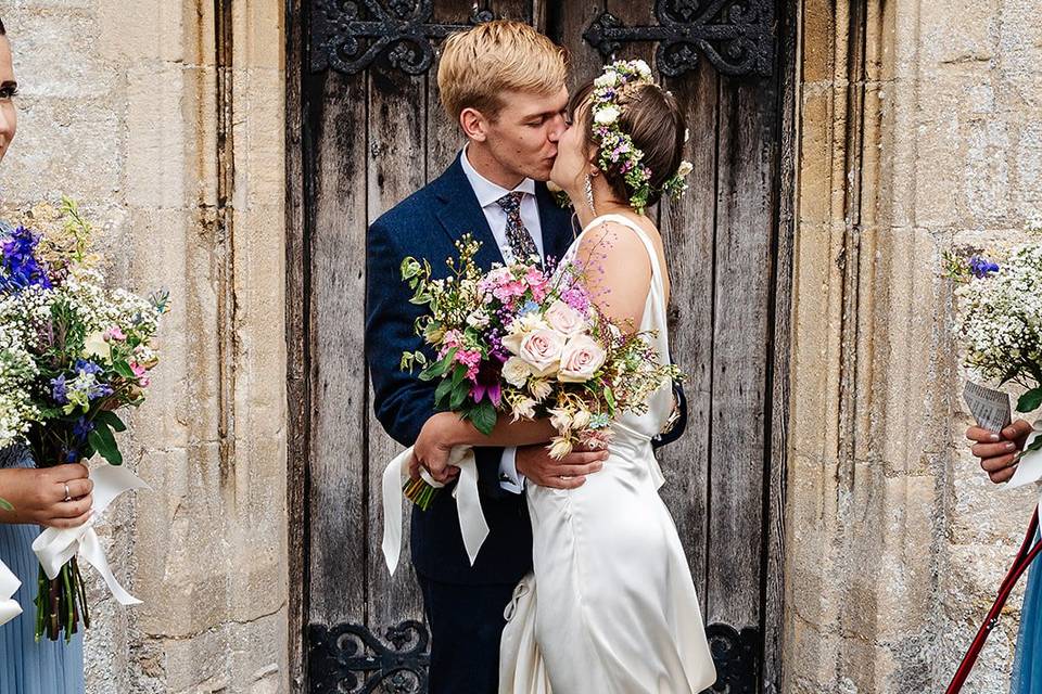 Bride and groom