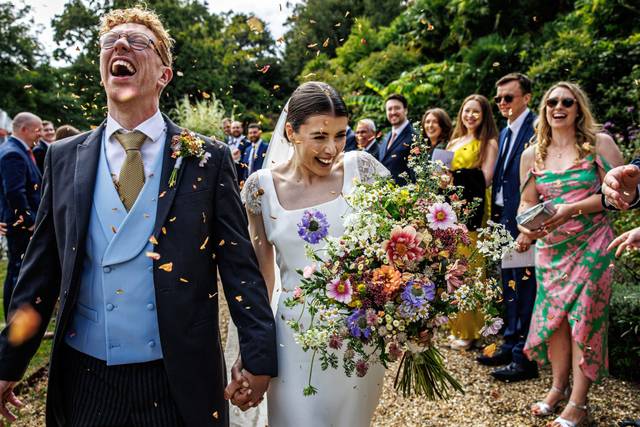 Confetti at Northcourt House