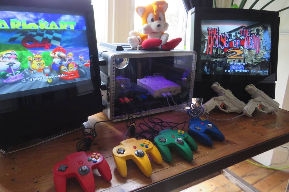 Authentic CRT setup