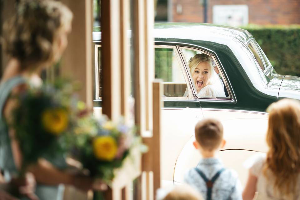 Church Arrival