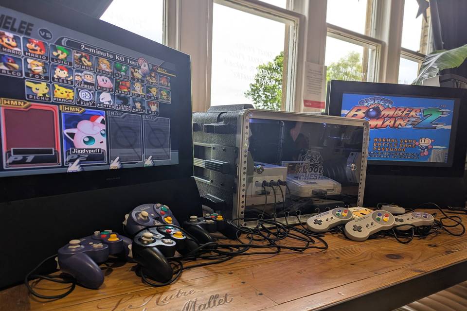 Authentic CRT setup