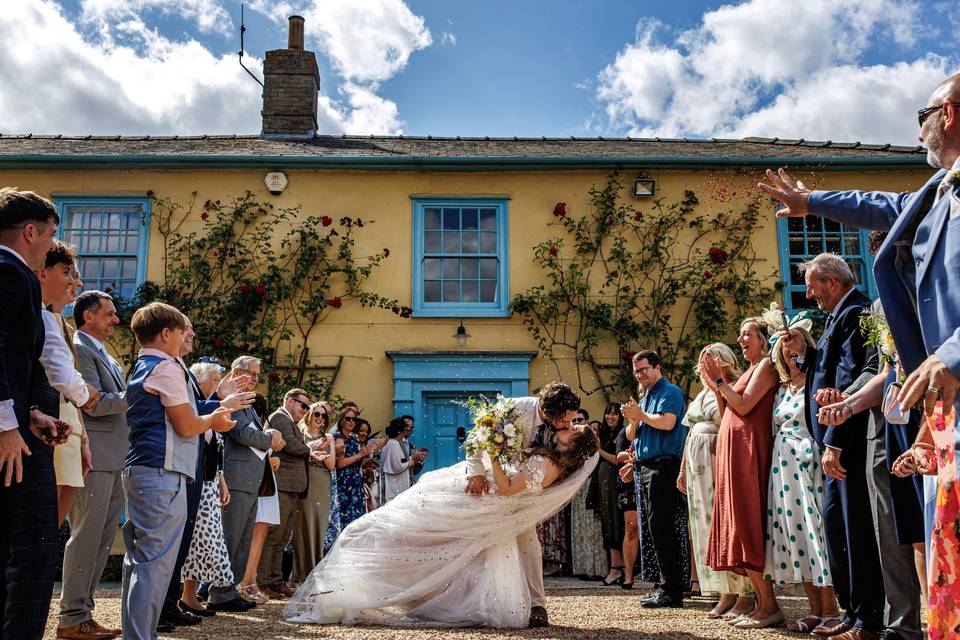 Confetti at South Farm