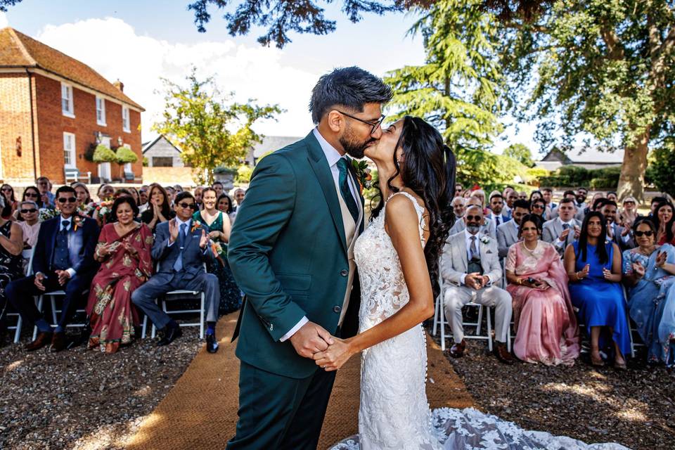 Villers Barn First Kiss