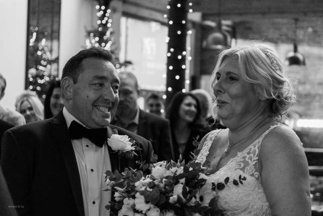 Bride and groom