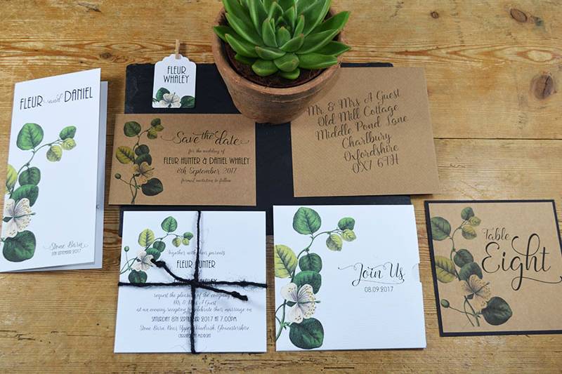 Botanicals Stationery Suite