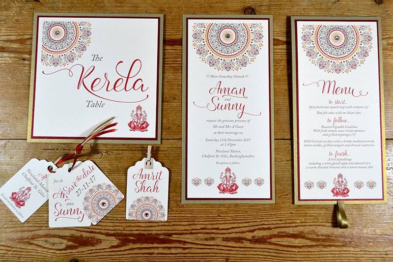 Mandala Sparks Stationery