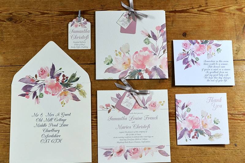 Roses & Romance Stationery