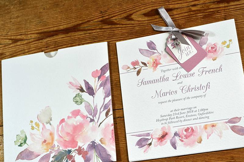 Roses & Romance Invitation