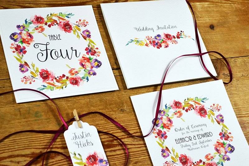 Let Love Bloom Stationery