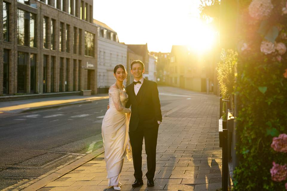 Golden hour walk