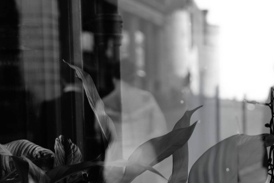 Abstract double exposure