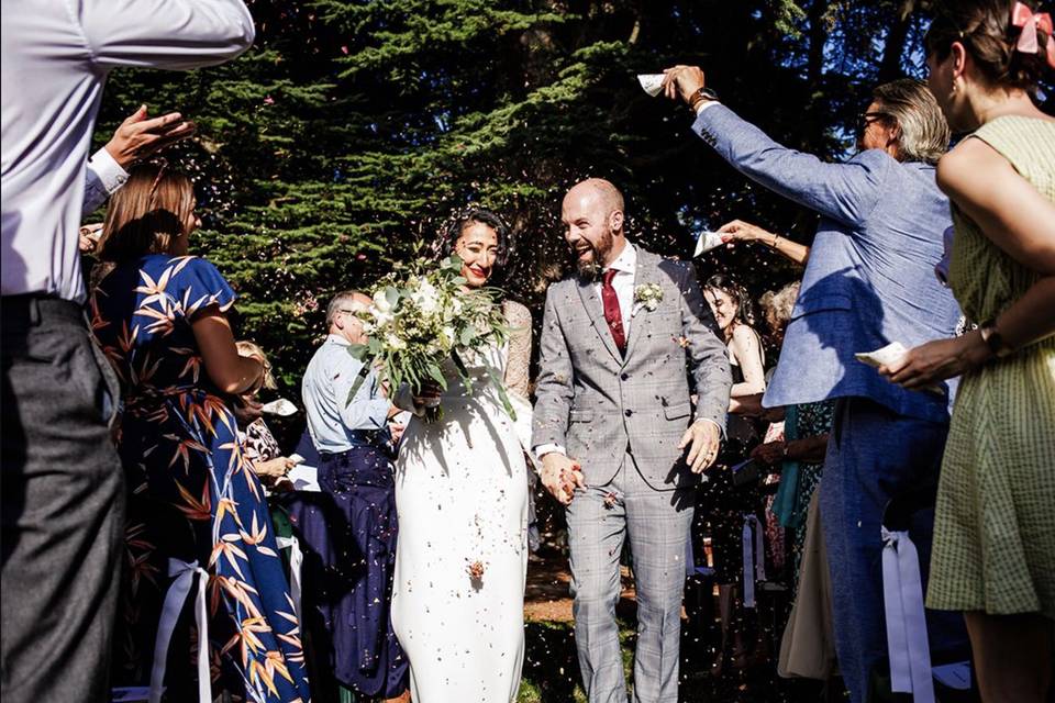 Confetti celebration
