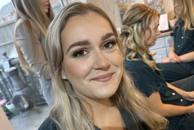 Soft radiant bridal makeup