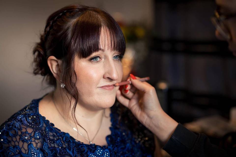 Soft radiant bridal makeup