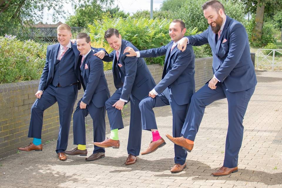 Fun with Groomsmen