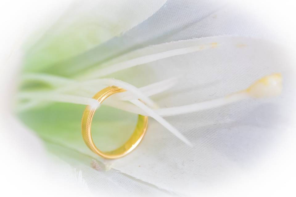 Wedding ring detail