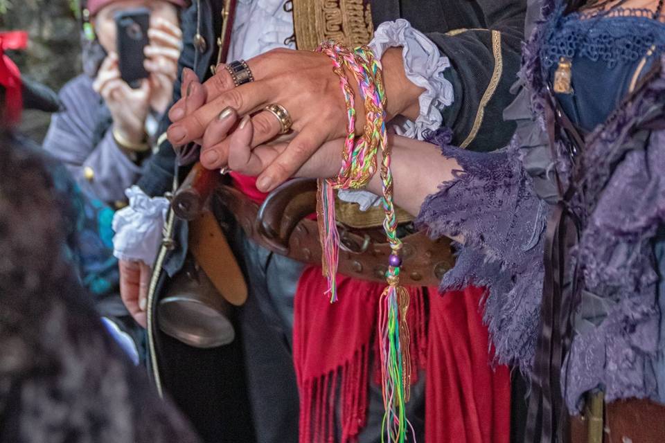 Pirate hand fasting