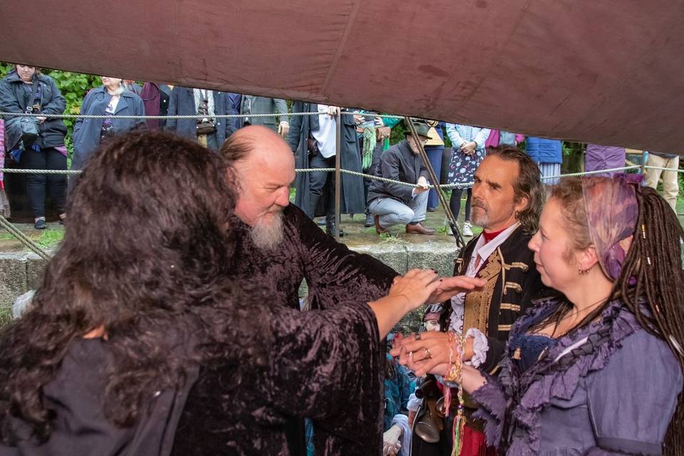 Pirate hand fasting