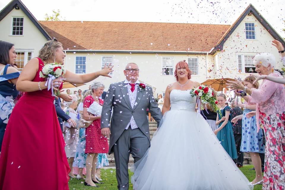 Wedding confetti